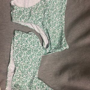 SHEIN Green Floral Bikini